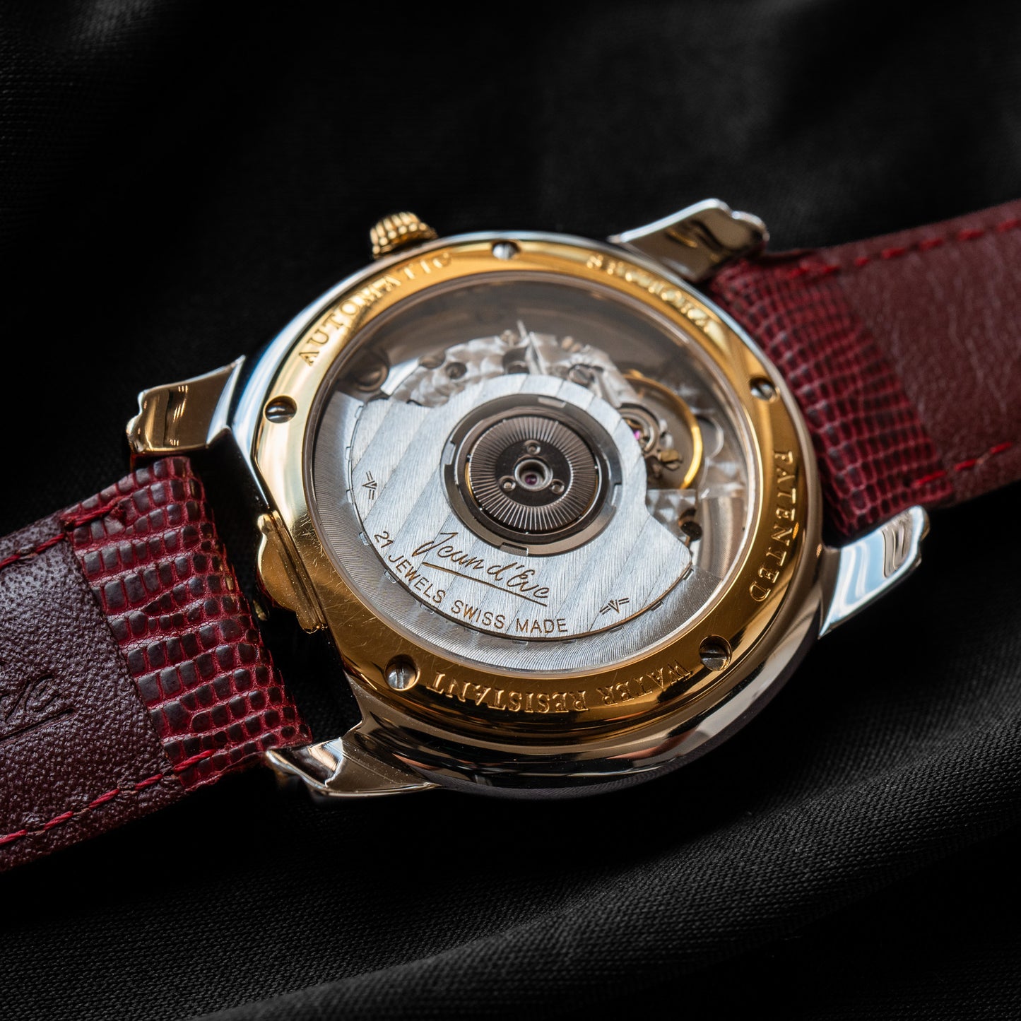 Jean d’Eve Gold “Sectora” Automatic