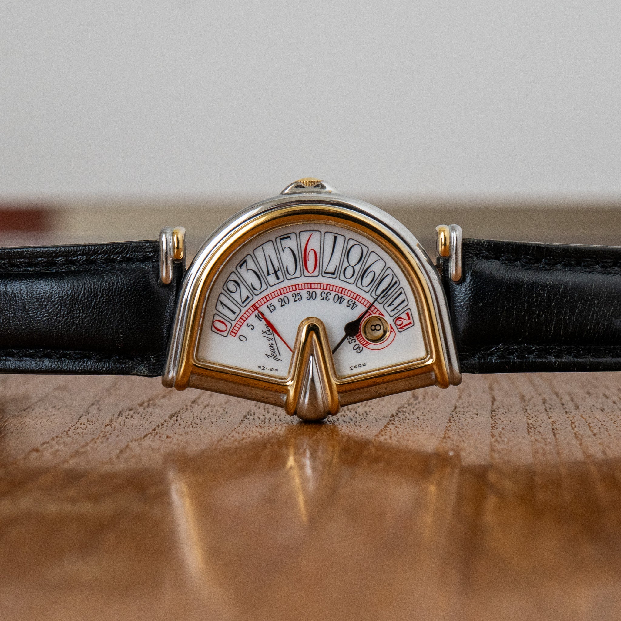Jean D'eve “Retrograde” Two-Tone Sectora – Provenance Watches