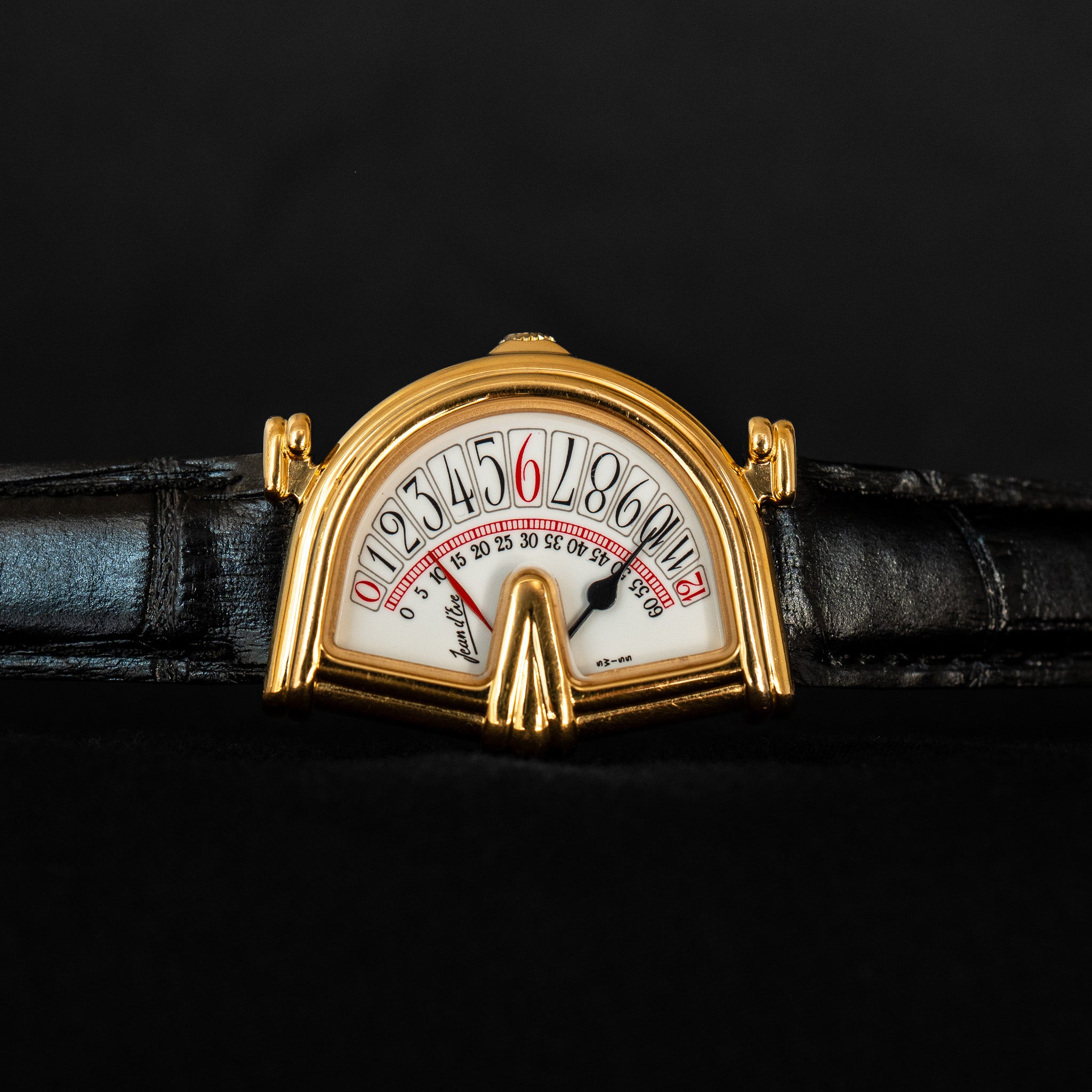 Jean D'eve “Retrograde” Quartz Sectora – Provenance Watches