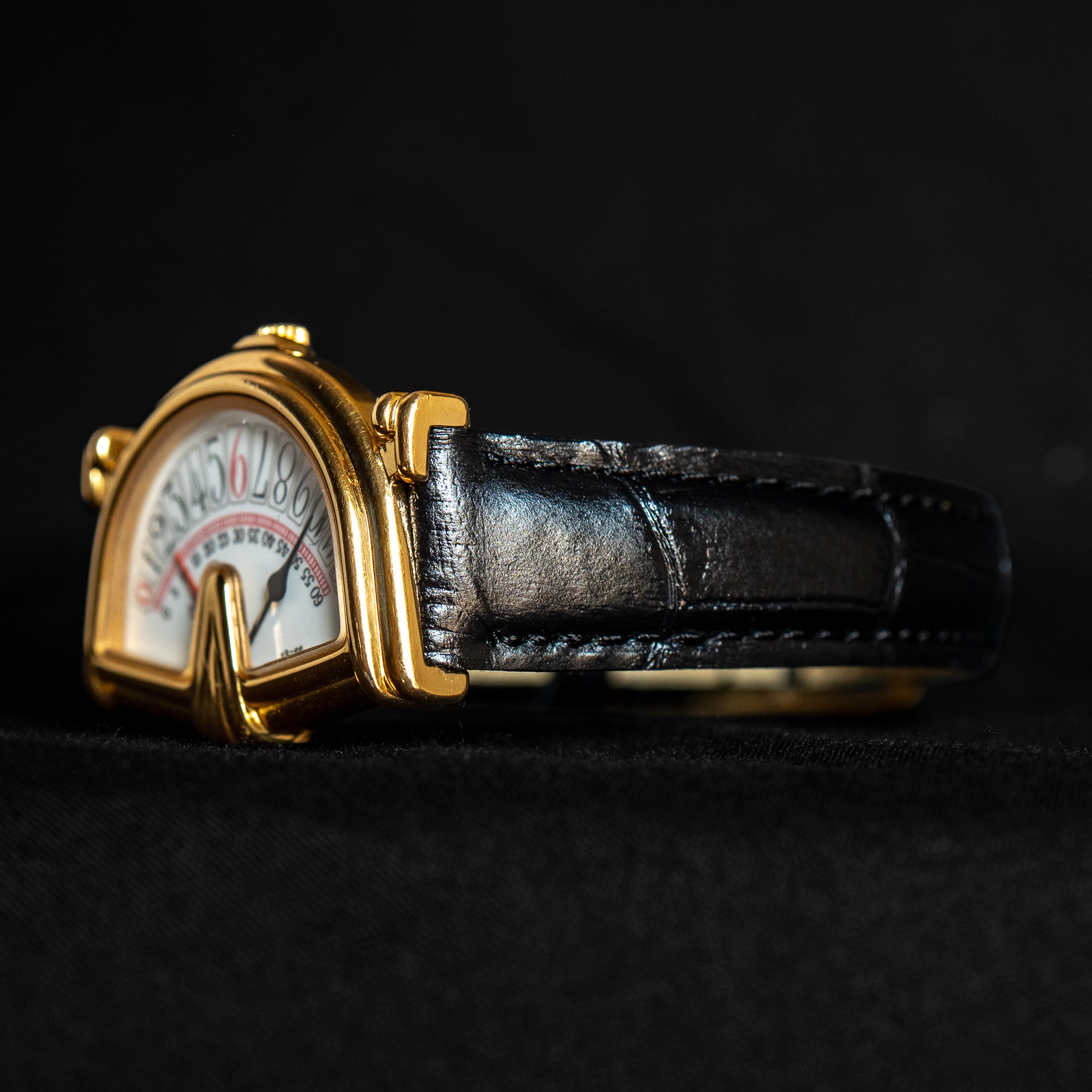 Jean D'eve “Retrograde” Quartz Sectora – Provenance Watches