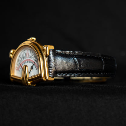 Jean D’eve “Retrograde” Quartz Sectora