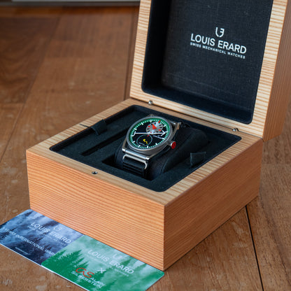 Louis Erard x Alain Silberstein Black “Le Regulateur”