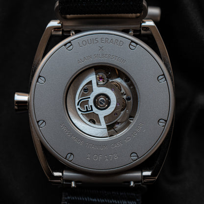 Louis Erard x Alain Silberstein Black “Le Regulateur”