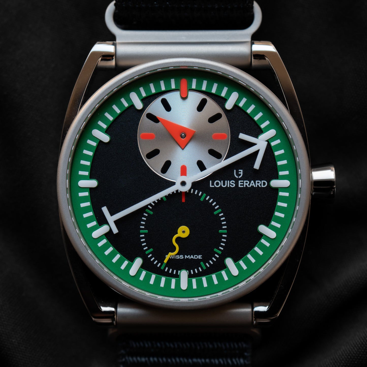 Louis Erard x Alain Silberstein Black “Le Regulateur”