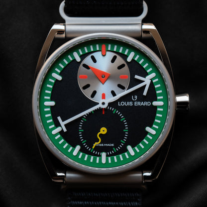 Louis Erard x Alain Silberstein Black “Le Regulateur”