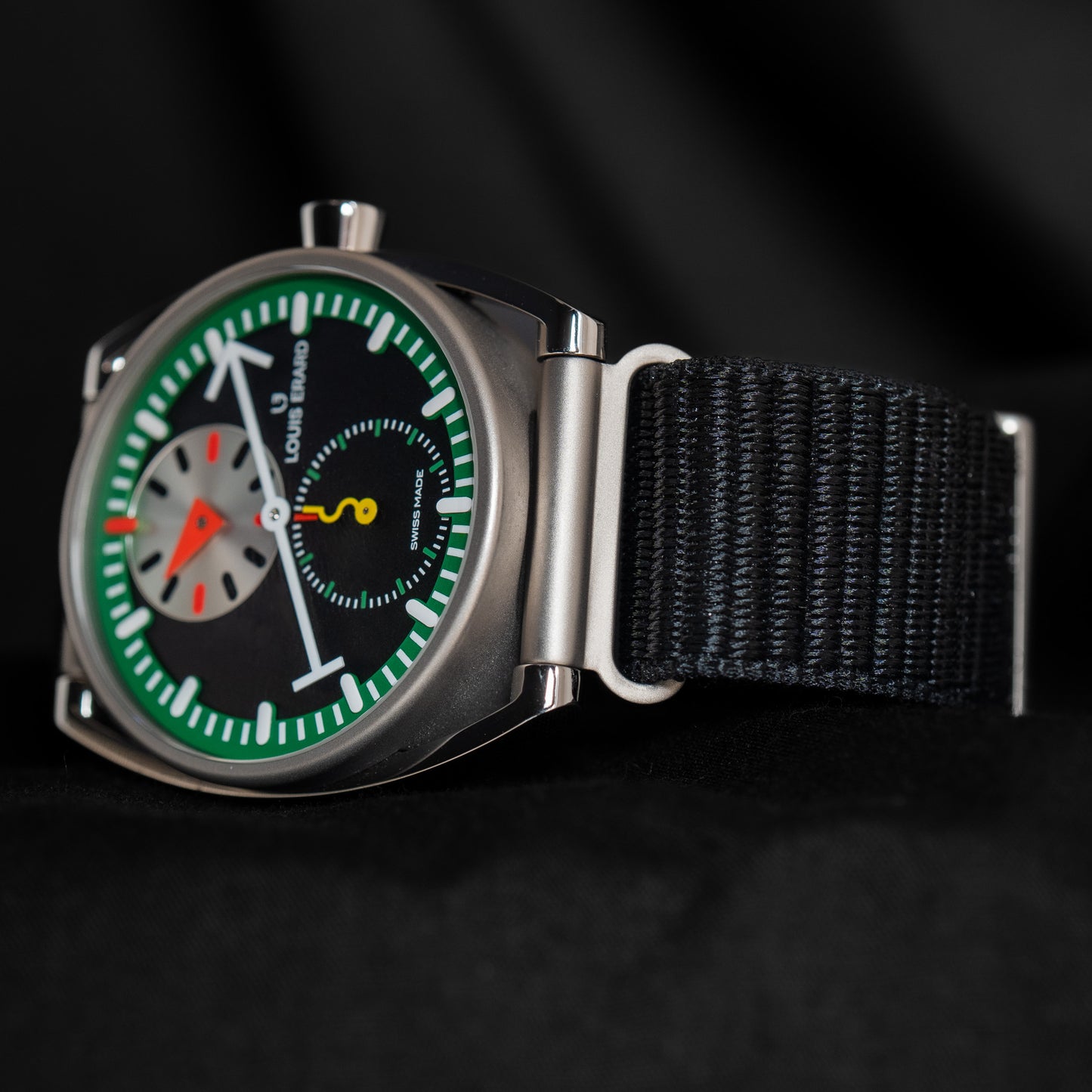 Louis Erard x Alain Silberstein Black “Le Regulateur”