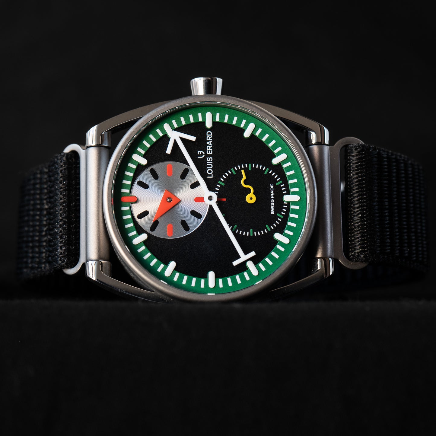 Louis Erard x Alain Silberstein Black “Le Regulateur”