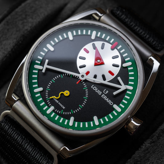 Louis Erard x Alain Silberstein Black “Le Regulateur”