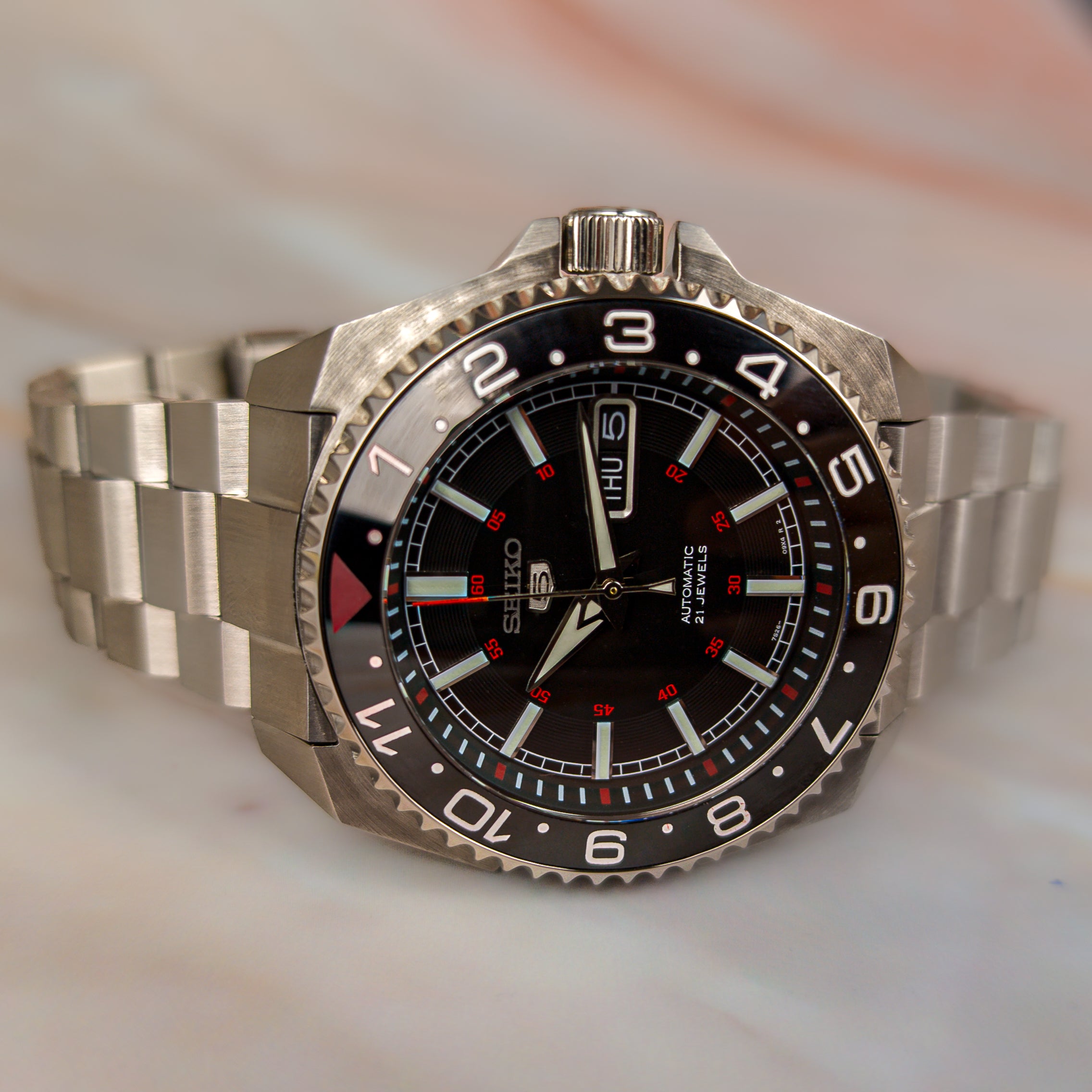 Seiko bloodmoon skx samurai for online sale