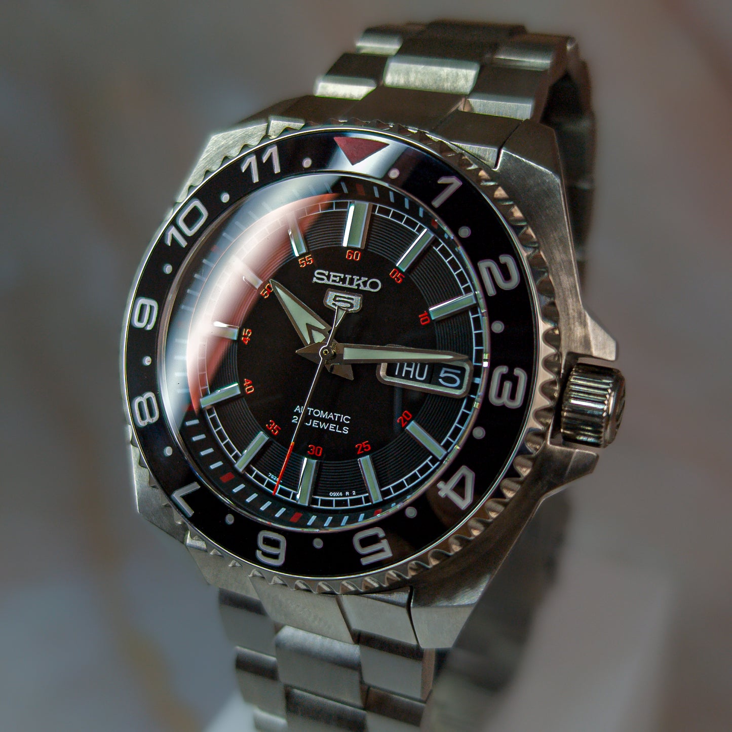 "Blood Moon" Samurai Diver Seiko Mod