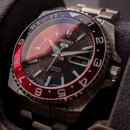 "Blood Moon" Samurai Diver Seiko Mod