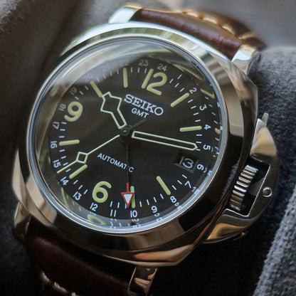 Pilot's WW2 GMT Vintage Seiko Mod