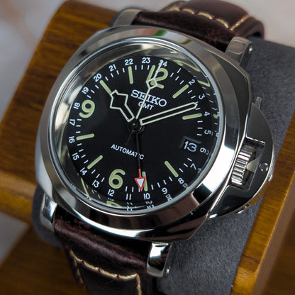 Pilot's WW2 GMT Vintage Seiko Mod