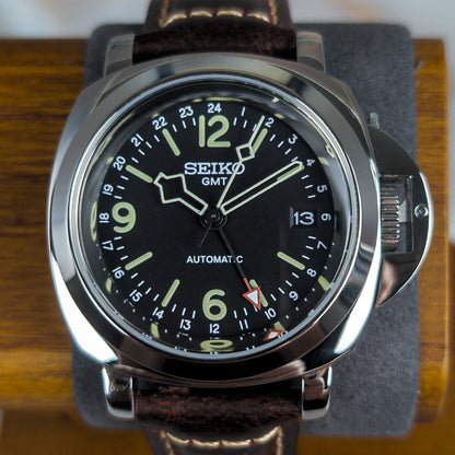 Pilot's WW2 GMT Vintage Seiko Mod