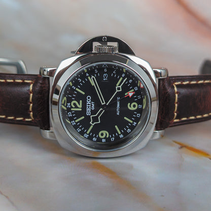 Pilot's WW2 GMT Vintage Seiko Mod