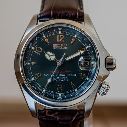 Seiko SCVF009 Green "Red" Alpinist