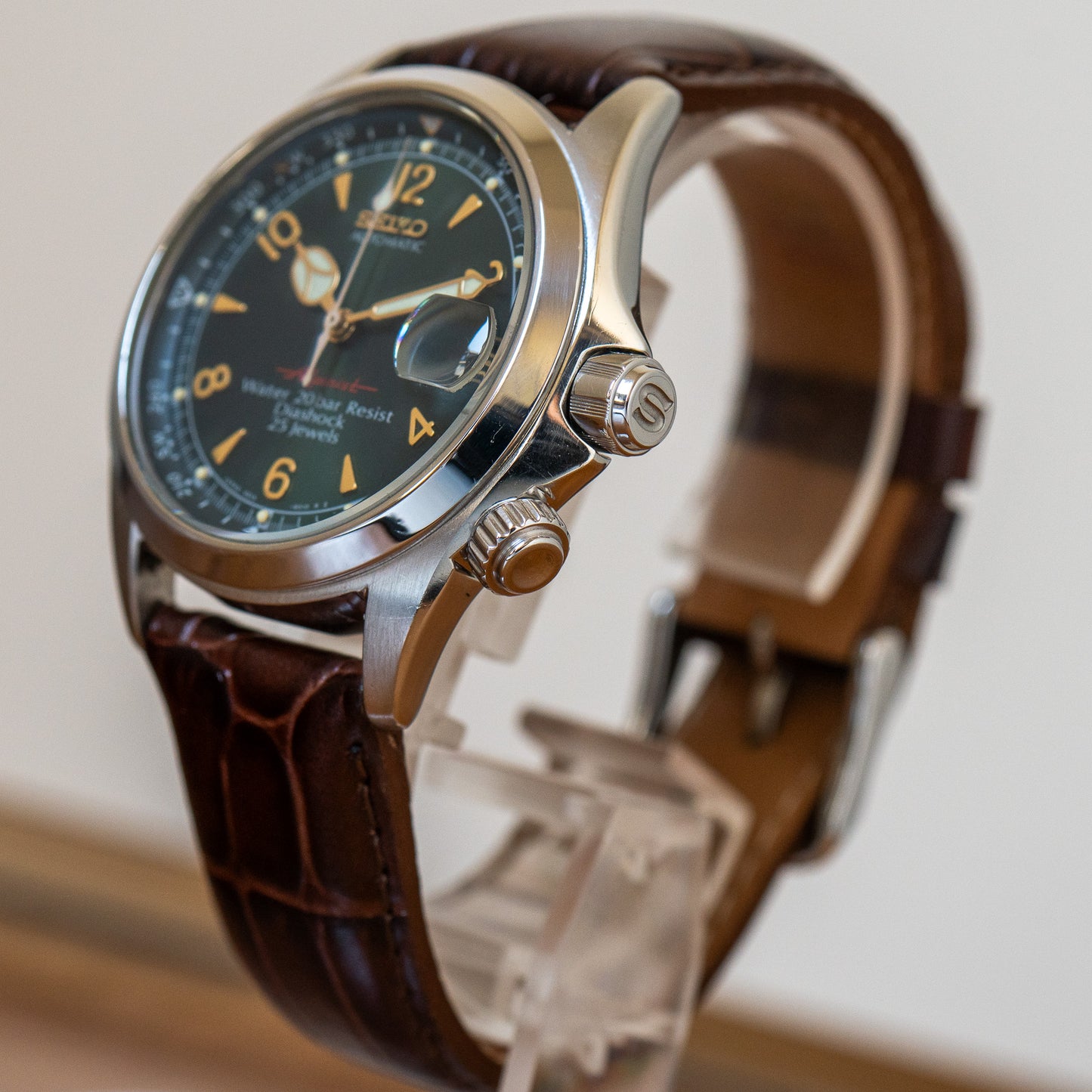 Seiko SCVF009 Green "Red" Alpinist