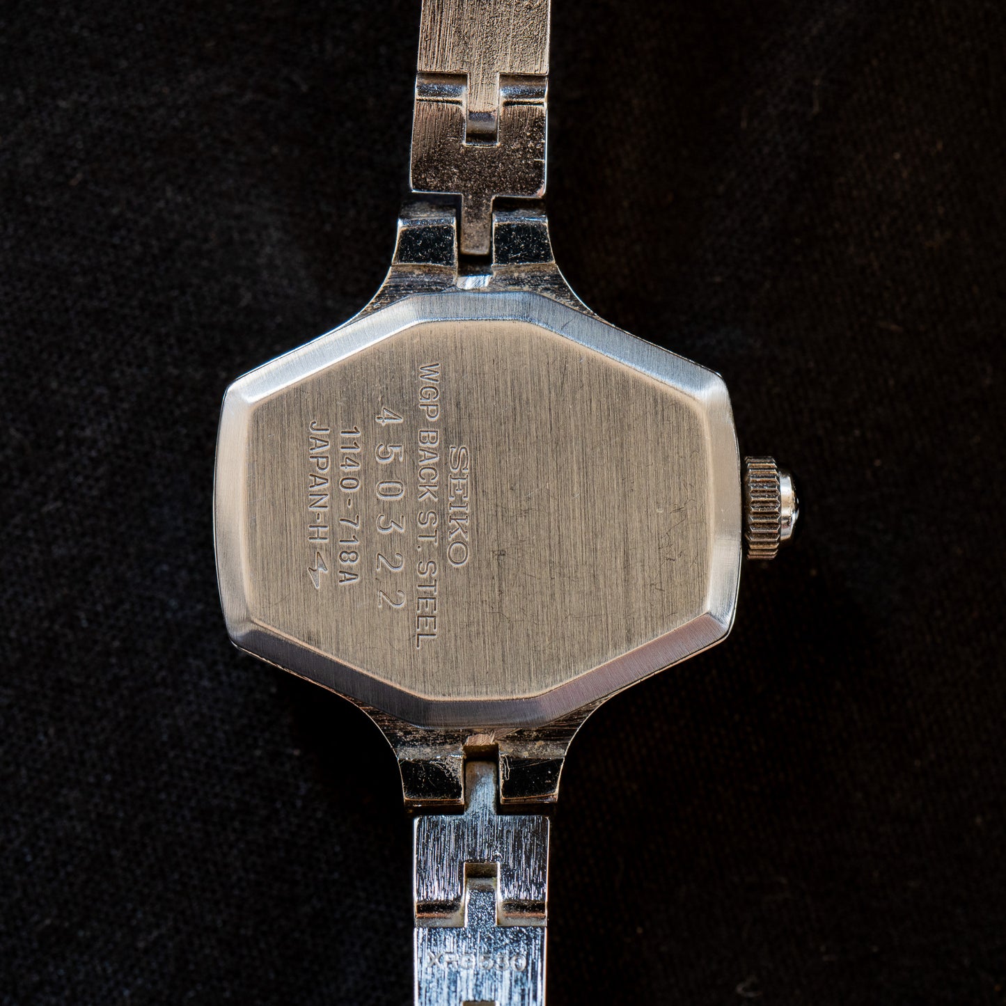 Seiko “Sapphire Faceted” 1140-718A Ladies Watch