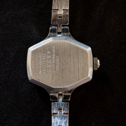 Seiko “Sapphire Faceted” 1140-718A Ladies Watch