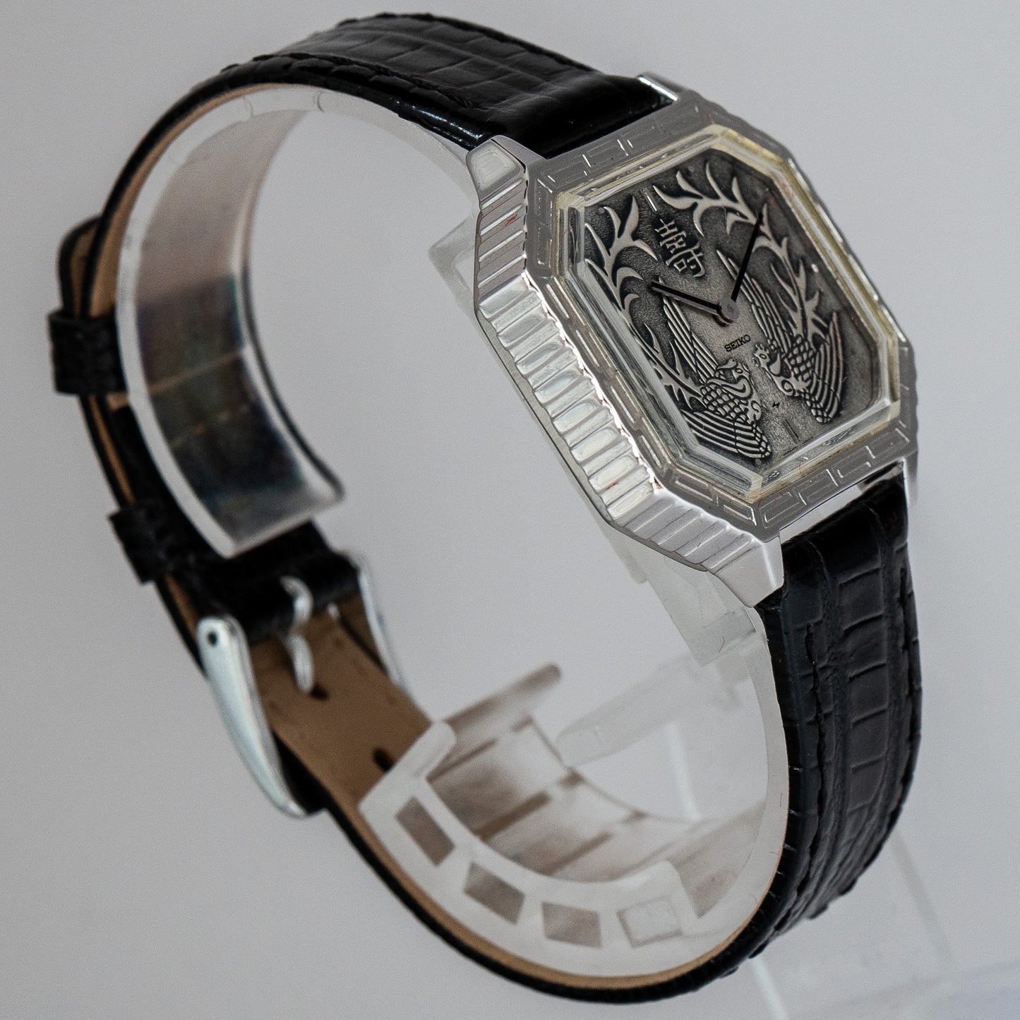Seiko 21-3210 White Gold Emperor "Kotobuki" (with box)