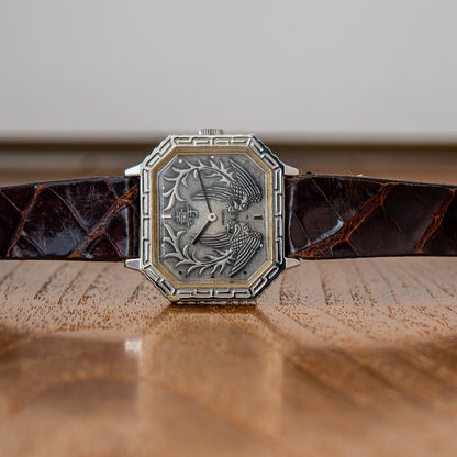 Seiko 21-3210 White Gold Emperor "Kotobuki"