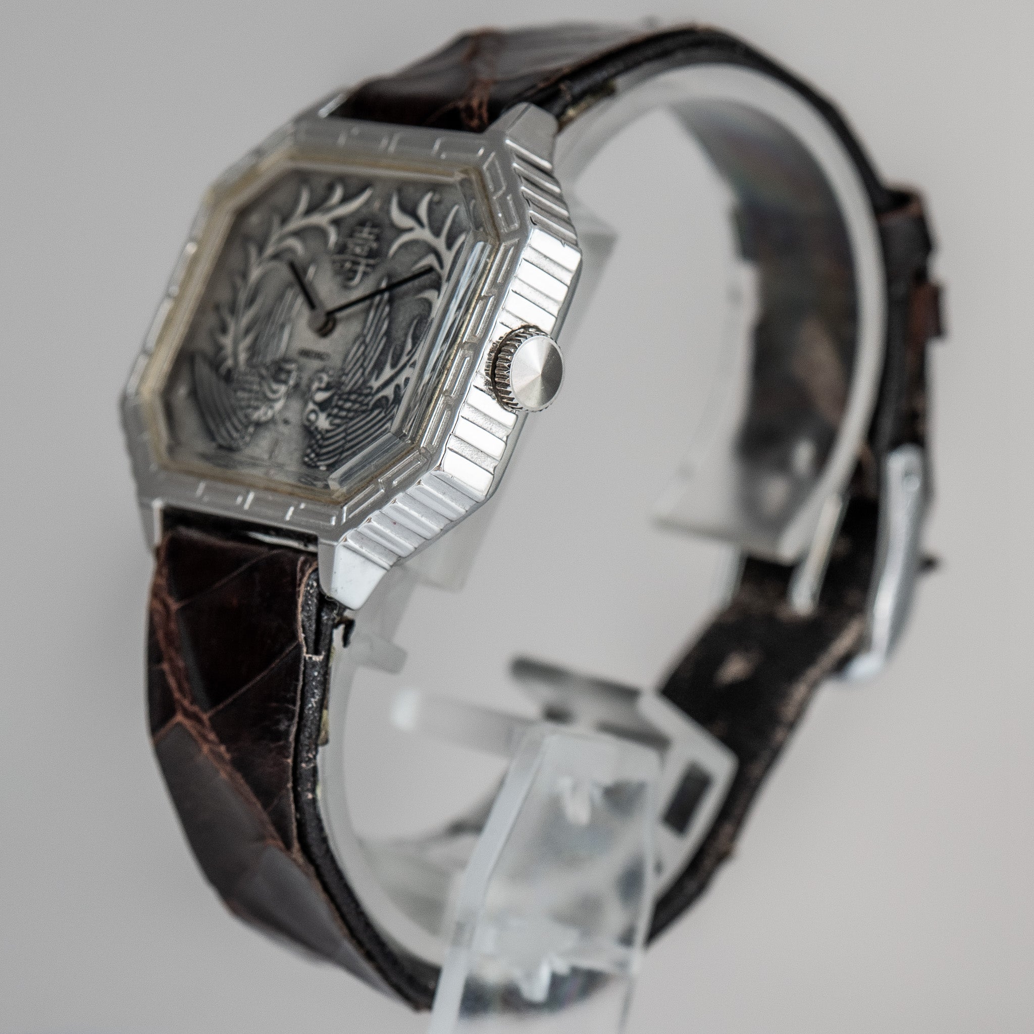shun21 笙 Seiko 21-3210 White Gold Emperor 