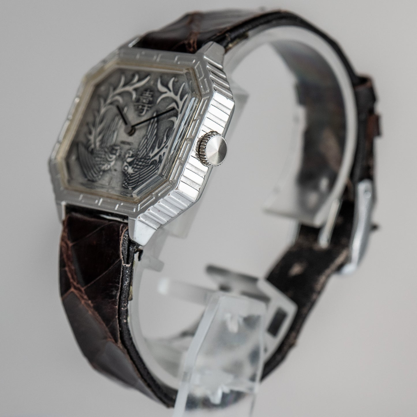 Seiko 21-3210 White Gold Emperor "Kotobuki"