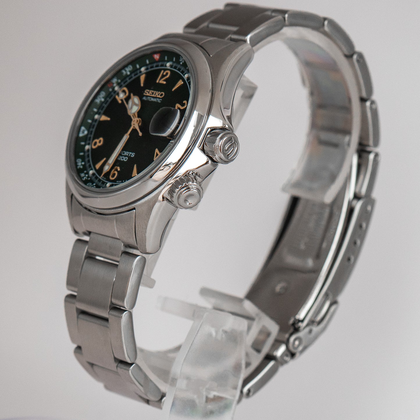 Seiko 4S15-6010 Green "Sport 200" Alpinist