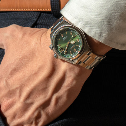 Seiko 4S15-6010 Green "Sport 200" Alpinist