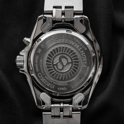 Seiko Titanium Flightmaster SBCW005 / 5M45-6A50