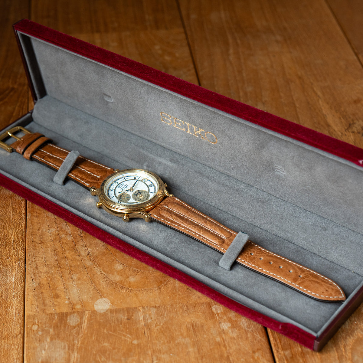 Seiko “Age of Discovery” 6M15-9000 World Timer