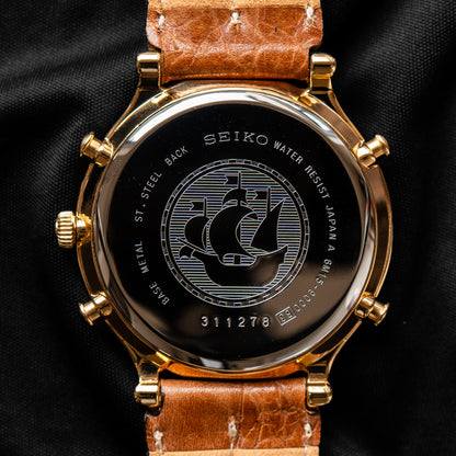 Seiko “Age of Discovery” 6M15-9000 World Timer