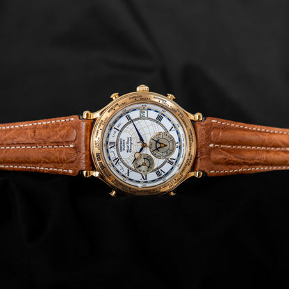 Seiko “Age of Discovery” 6M15-9000 World Timer