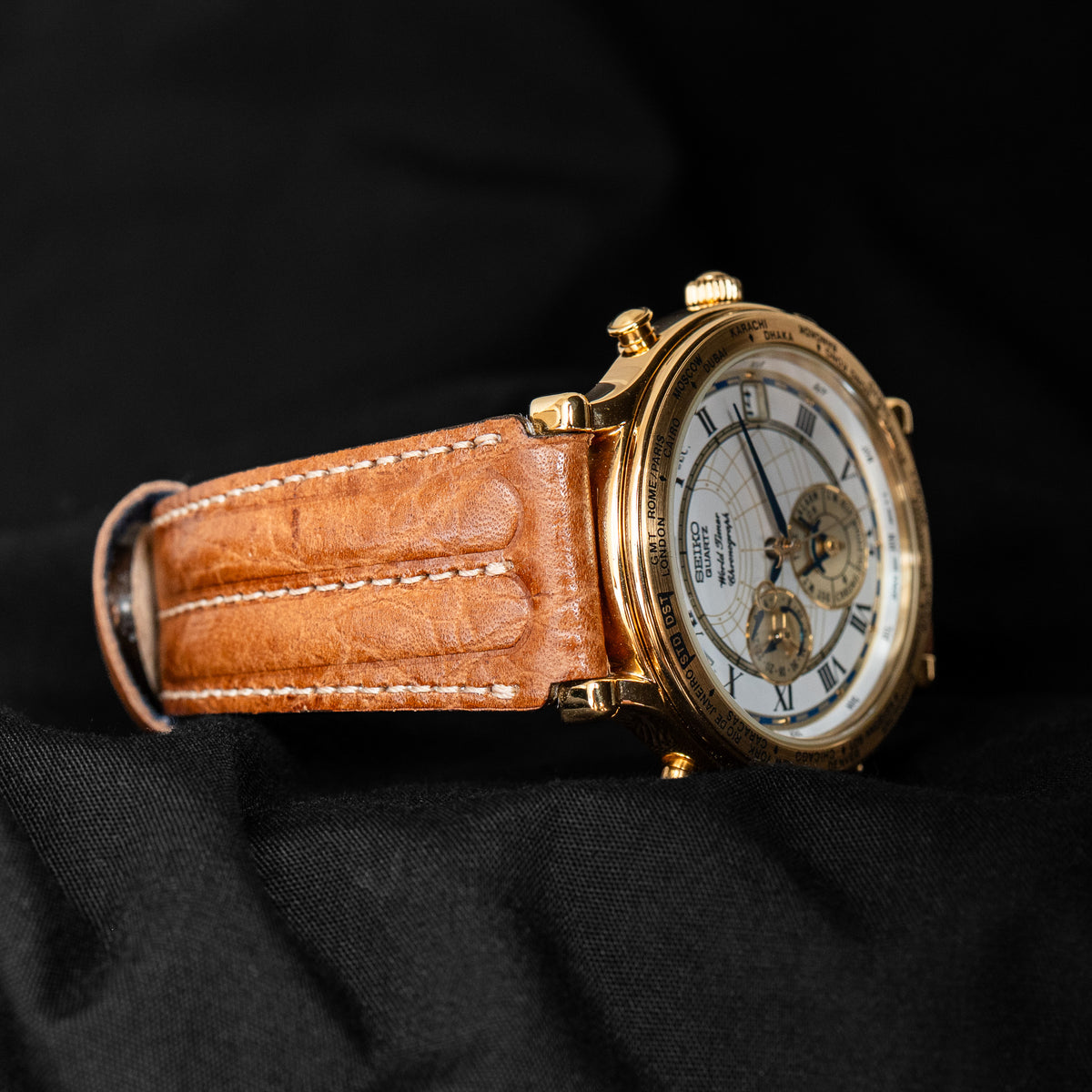 Seiko “Age of Discovery” 6M15-9000 World Timer