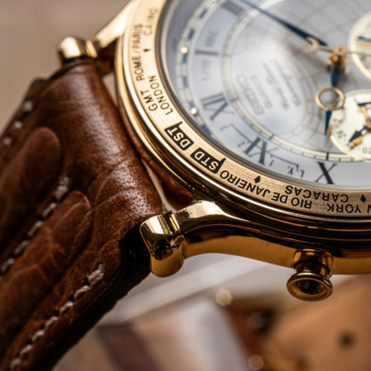 Seiko “Age of Discovery” 6M15-9000 World Timer