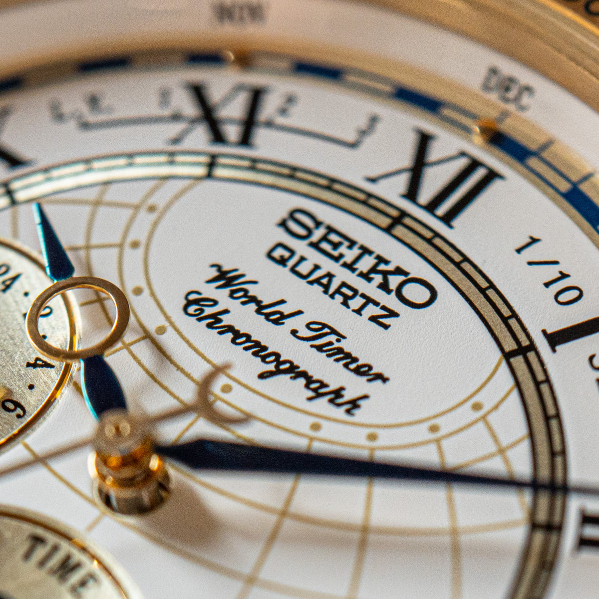 Seiko “Age of Discovery” 6M15-9000 World Timer