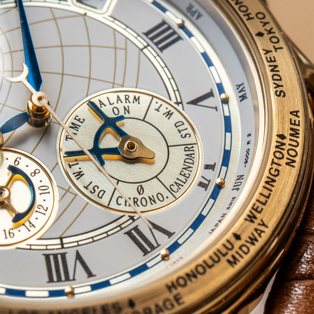 Seiko “Age of Discovery” 6M15-9000 World Timer