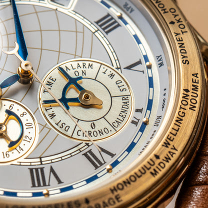 Seiko “Age of Discovery” 6M15-9000 World Timer
