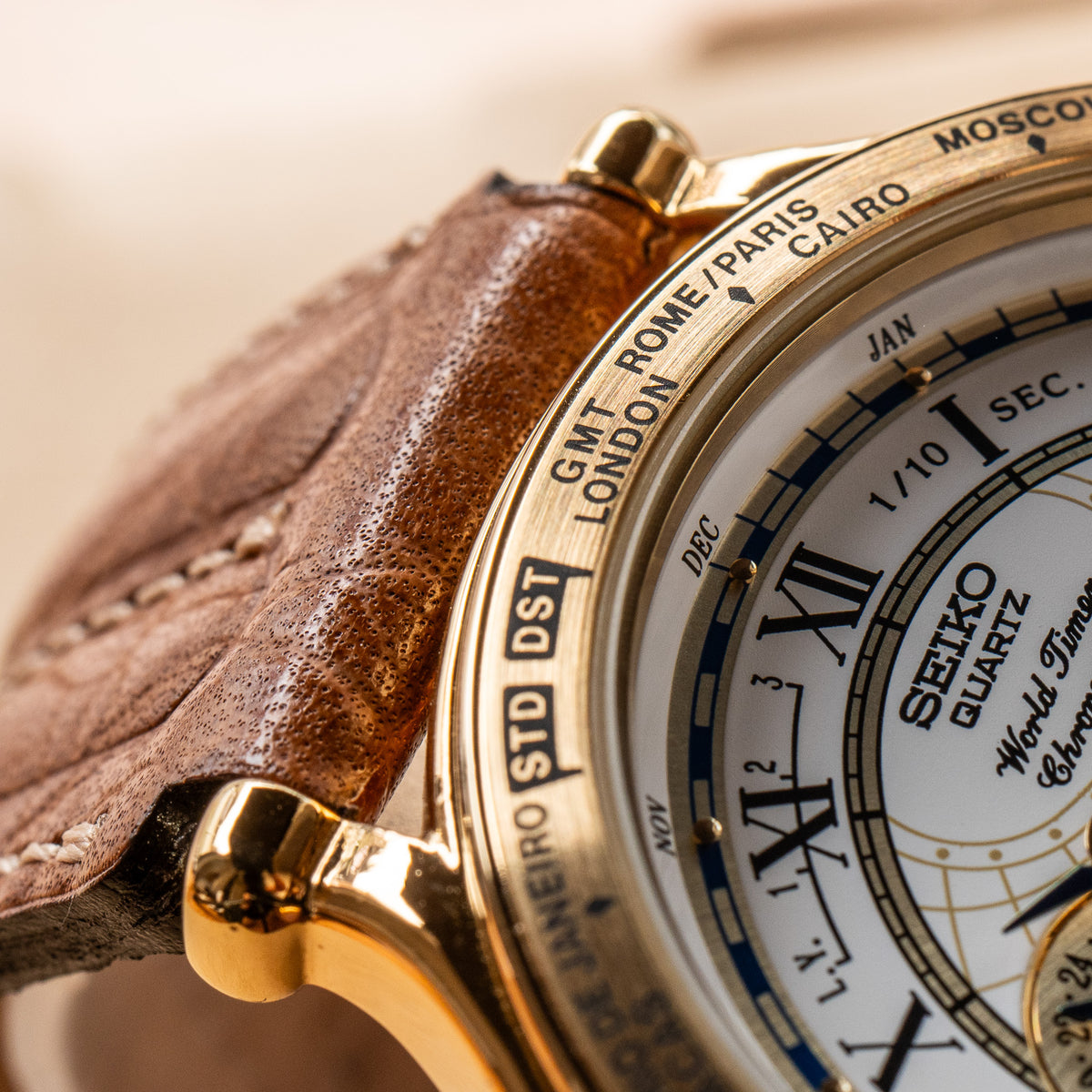 Seiko “Age of Discovery” 6M15-9000 World Timer