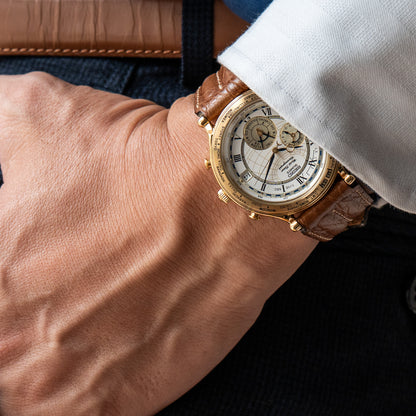 Seiko “Age of Discovery” 6M15-9000 World Timer