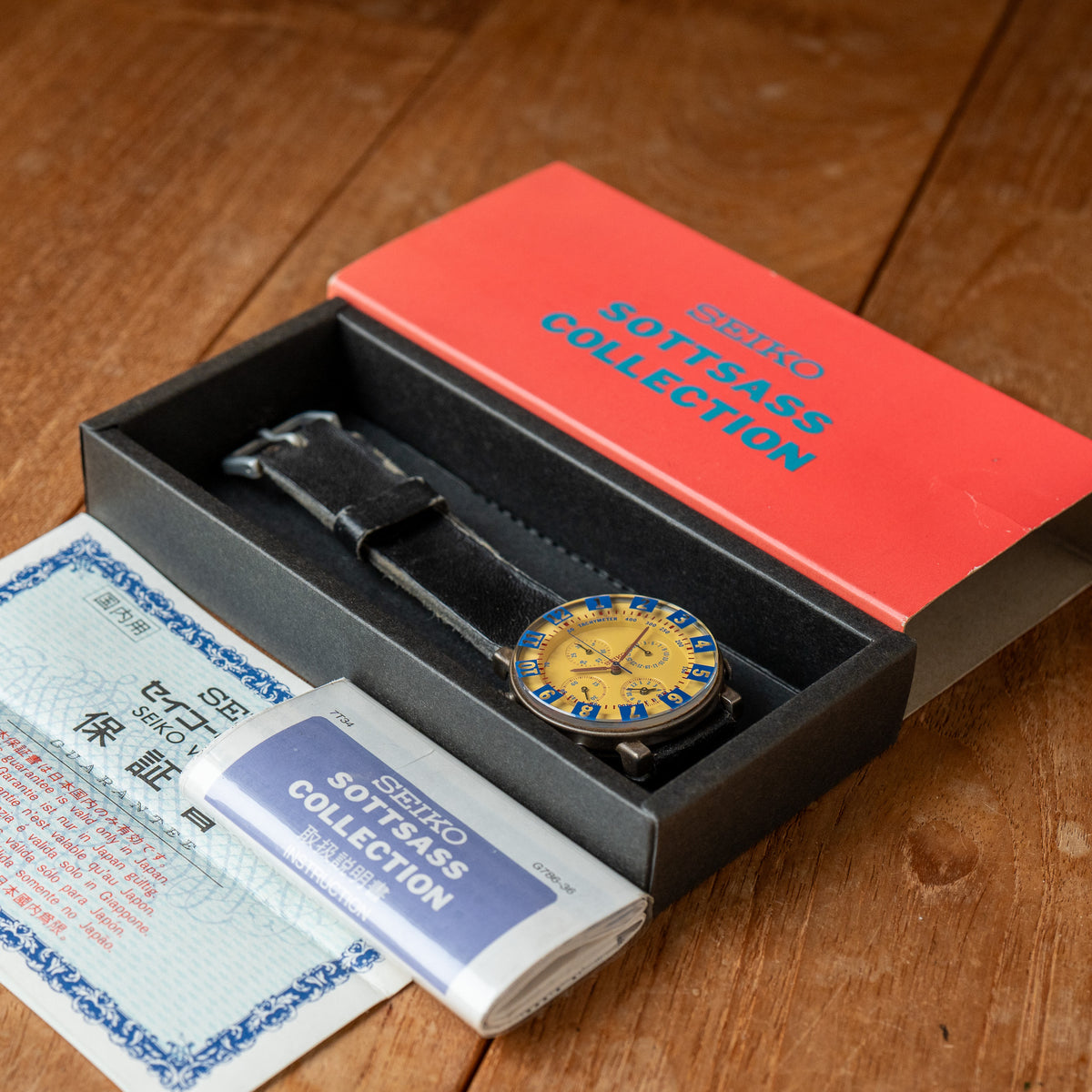 Seiko SOTTSASS SBBP011 / 7T34-6A40