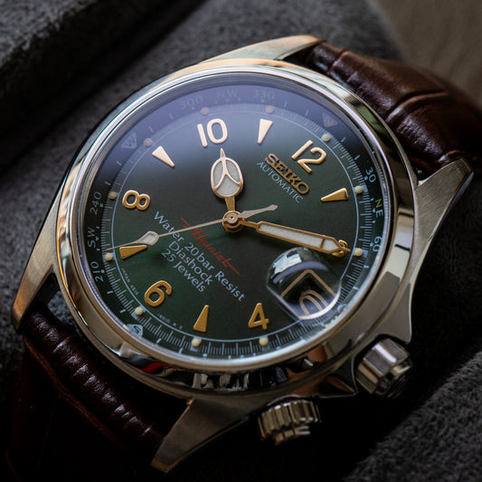 Seiko SCVF009 Green "Red" Alpinist