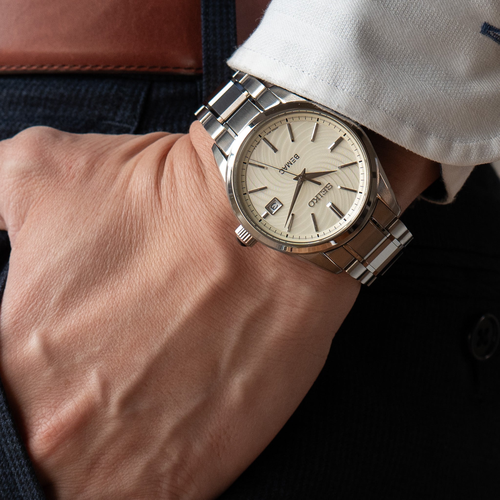 Seiko BEMAC SDGM001 / SZSC002 Whirlpool Dial – Provenance Watches
