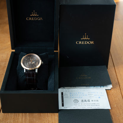 Seiko Credor GCLL992 Spring Drive Moonphase