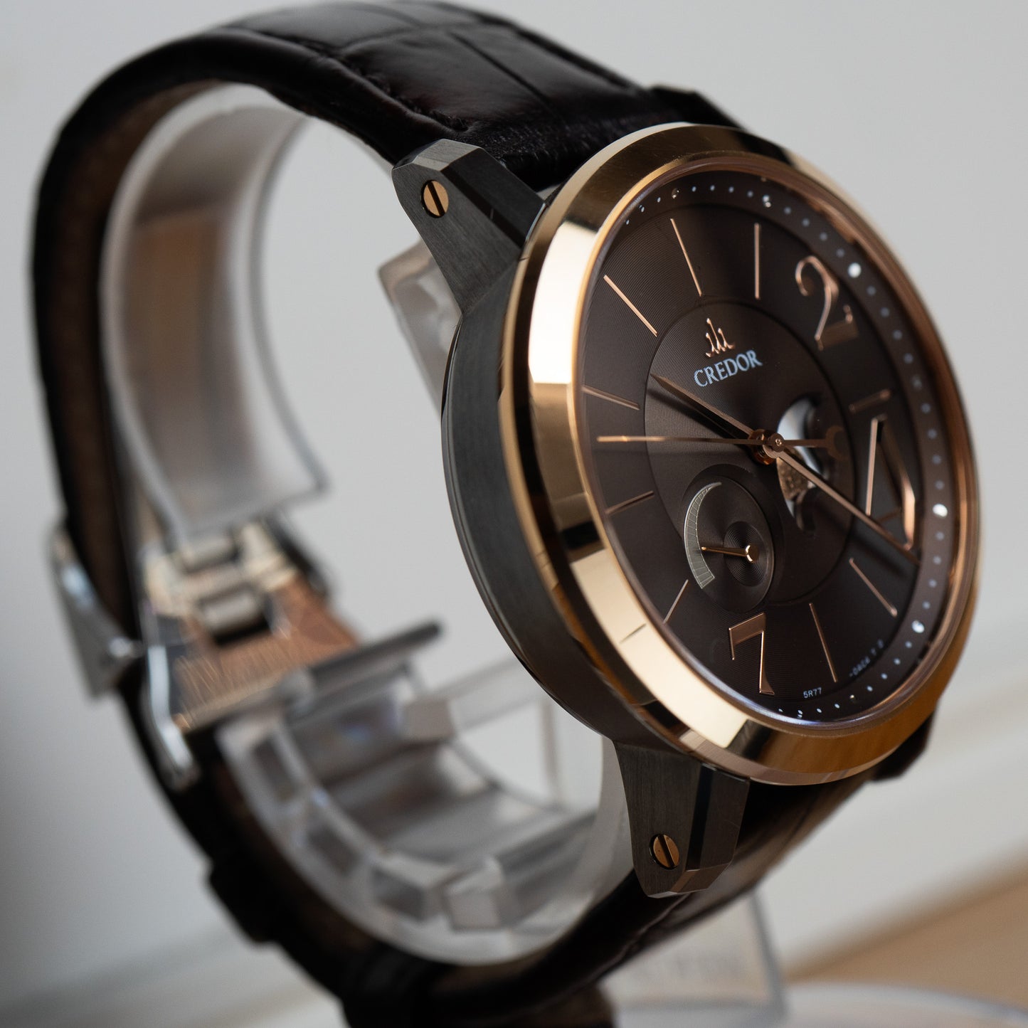Seiko Credor GCLL992 Spring Drive Moonphase