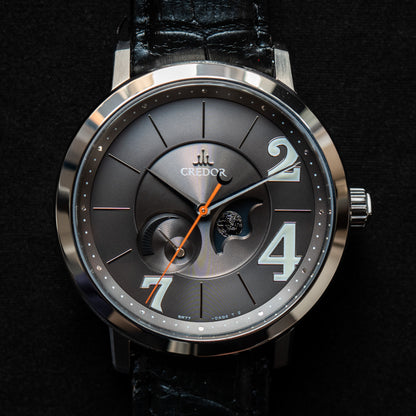 Credor “Daimaru” GCLL993 Titanium Moonphase