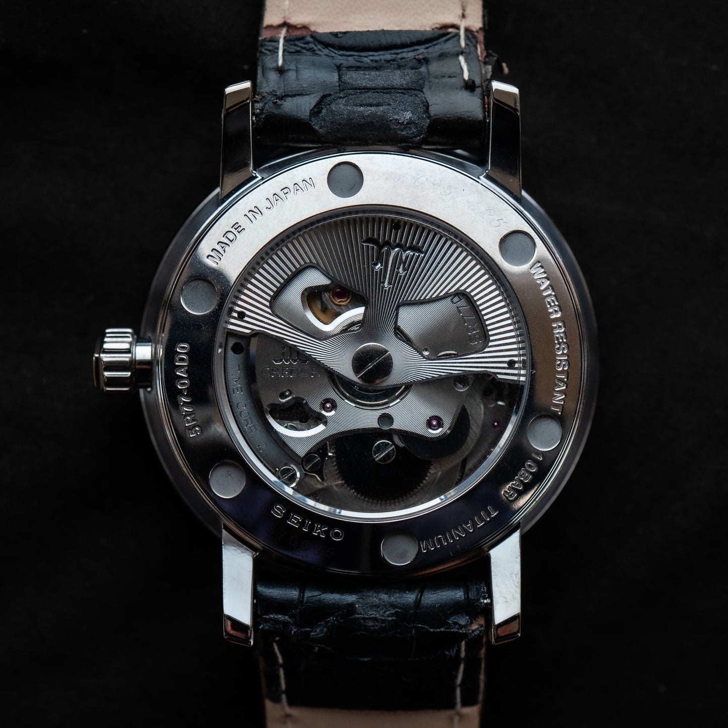 Credor “Daimaru” GCLL993 Titanium Moonphase