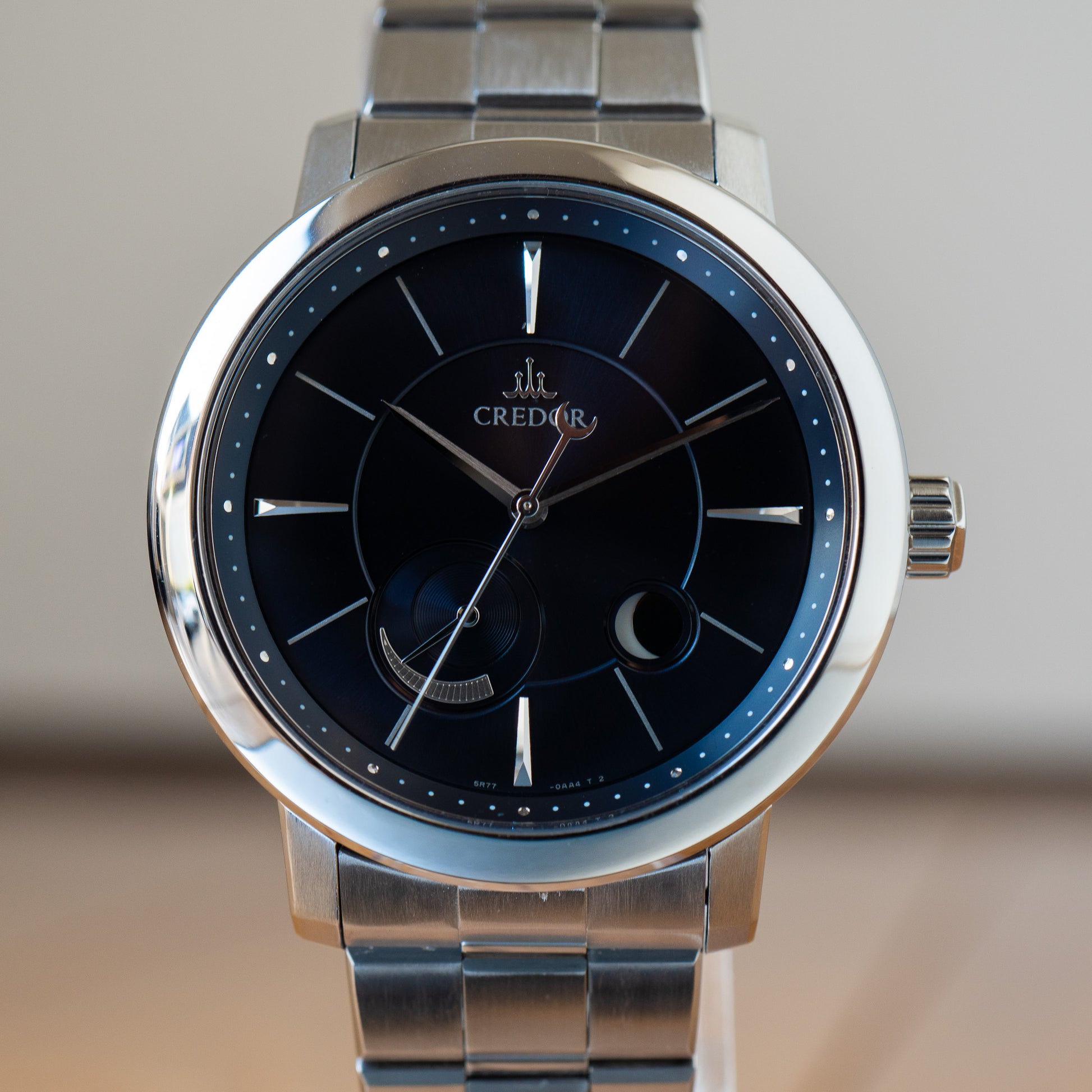 Spring Drive Seiko Moon Phase Automatic Seiko Credor GCLL999