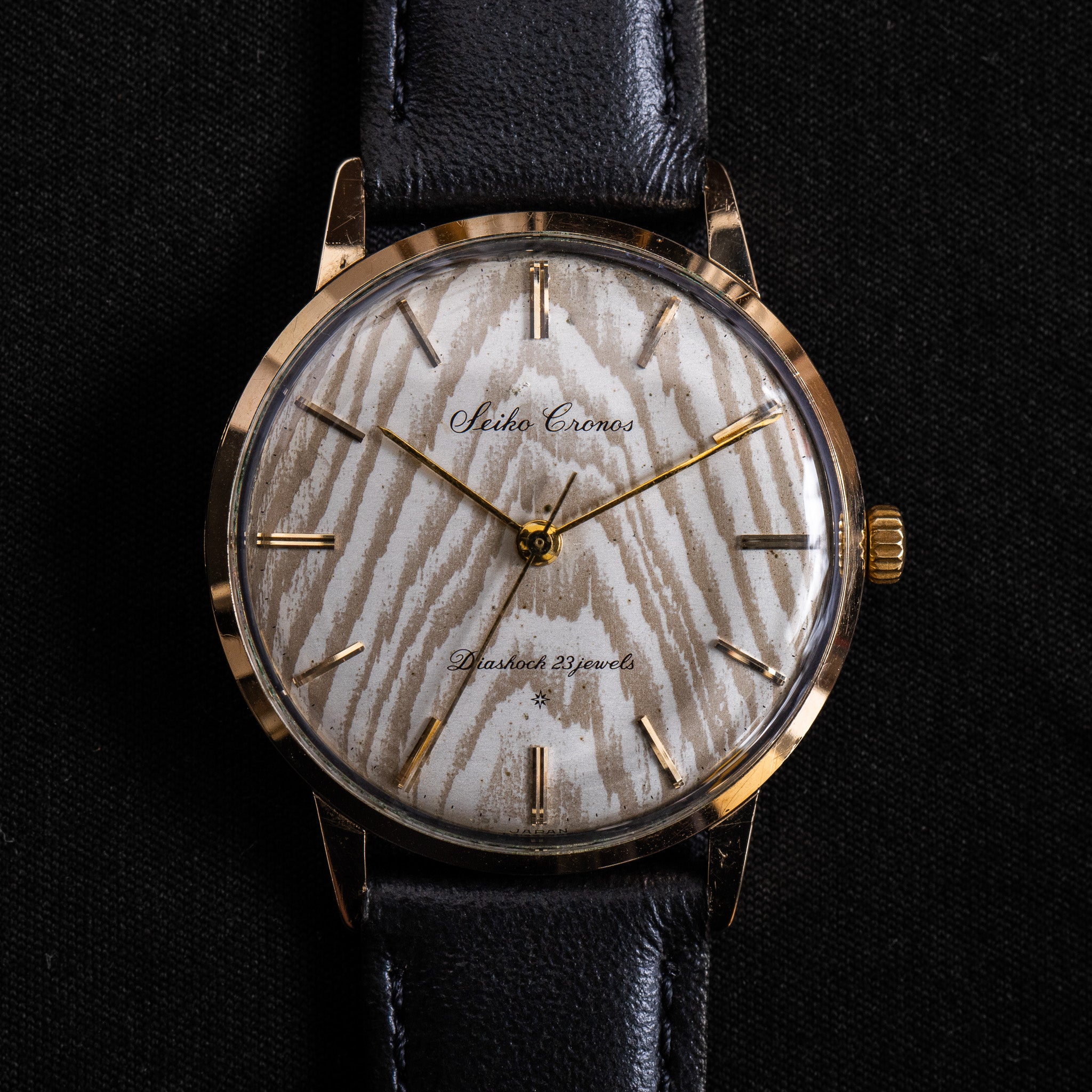 Seiko Cronos “Wood Dial” J14058 – Provenance Watches