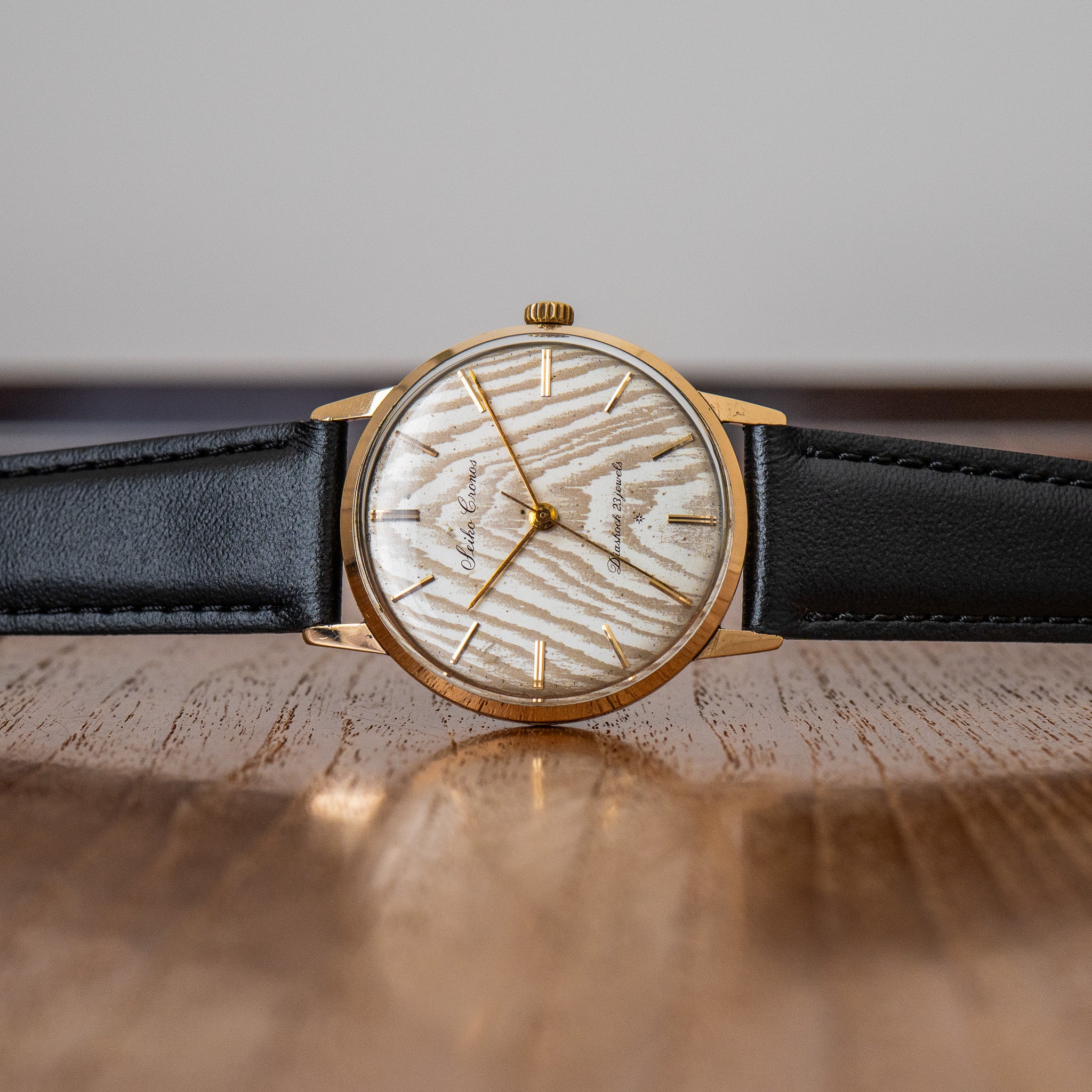 Seiko Cronos “Wood Dial” J14058 – Provenance Watches